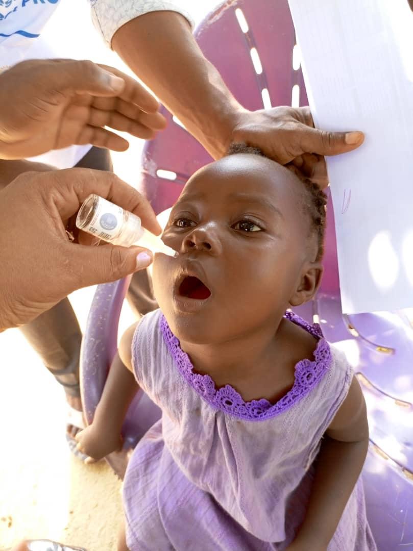 Activité de vaccination réalisée par Joelle Gbenge 2024